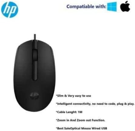 HP Mouse Wired M10 Black HP Mouse Wired M10 Black